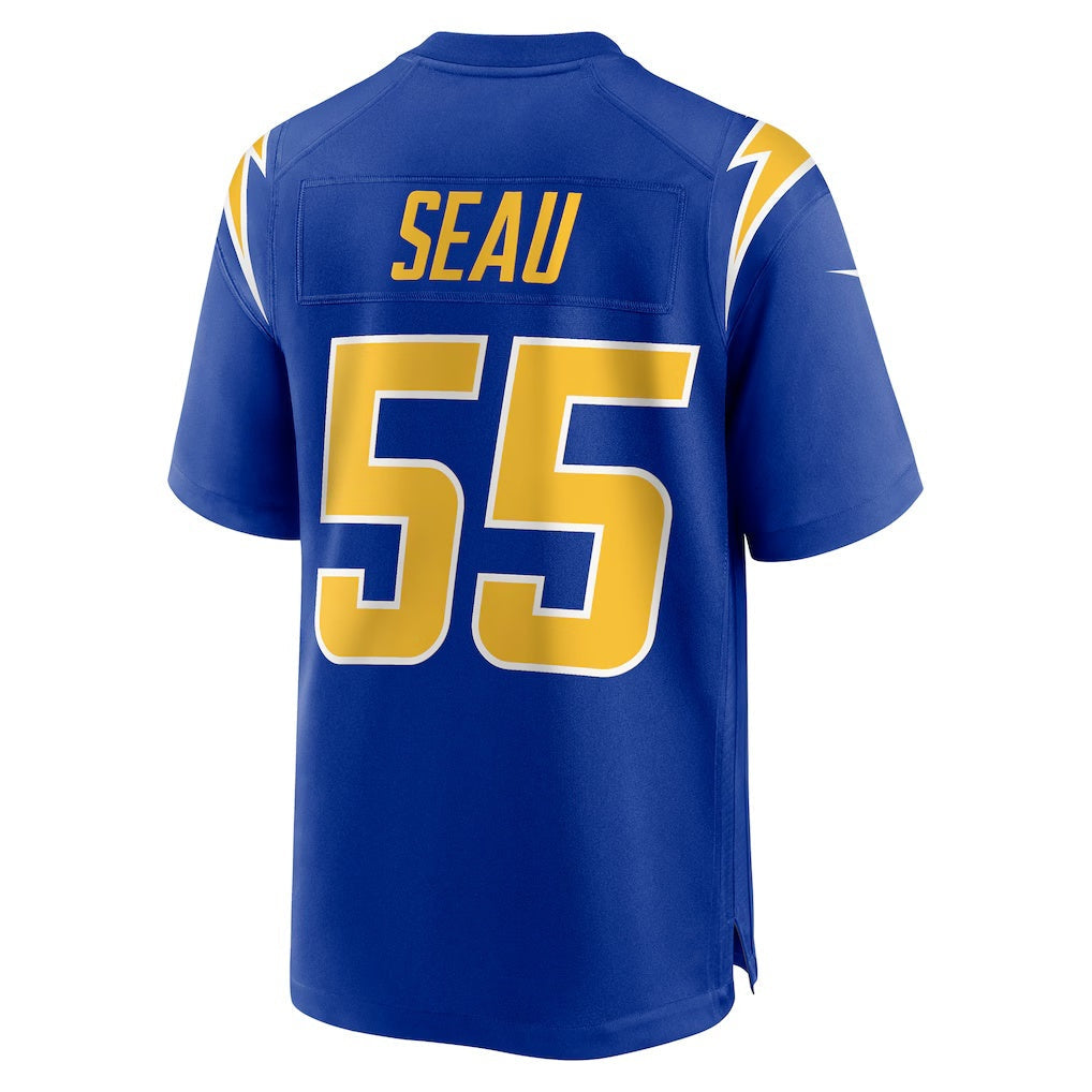 CAdoa LA.Chargers #55 Junior Seau Royal Retired Player Alternate Game Stitched Jerseys
