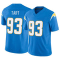 CAdoa LA.Chargers #93 Teair Tart Player Blue Limited Vapor F.U.S.E. Home Game Stitched Jerseys