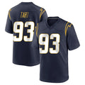 CAdoa LA.Chargers #93 Teair Tart Player Navy Home Game Stitched Jerseys