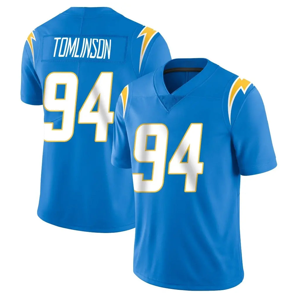 CAdoa LA.Chargers #94 Dalvin Tomlinson Player Blue Limited Vapor Untouchable Home Game Stitched Jerseys