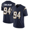 CAdoa LA.Chargers #94 Dalvin Tomlinson Player Navy Vapor F.U.S.E. Limited Home Game Stitched Jerseys