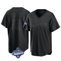 CAdoa LA.Dodgers #16 Will Smith Player Black World Series Meet Pitch Fashion T-shirt Stitched Jerseys