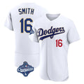 CAdoa LA.Dodgers #16 Will Smith Player Gold White World Series Meet 2026 Collection Stadium Limited Elite Stitched Jerseys