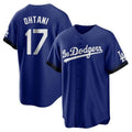 CAdoa LA.Dodgers #17 Shohei Ohtani Player Royal City Connect Home Game Stitched Jerseys