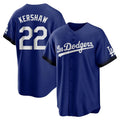 CAdoa LA.Dodgers #22 Clayton Kershaw Player Royal City Connect Home Game Stitched Jerseys
