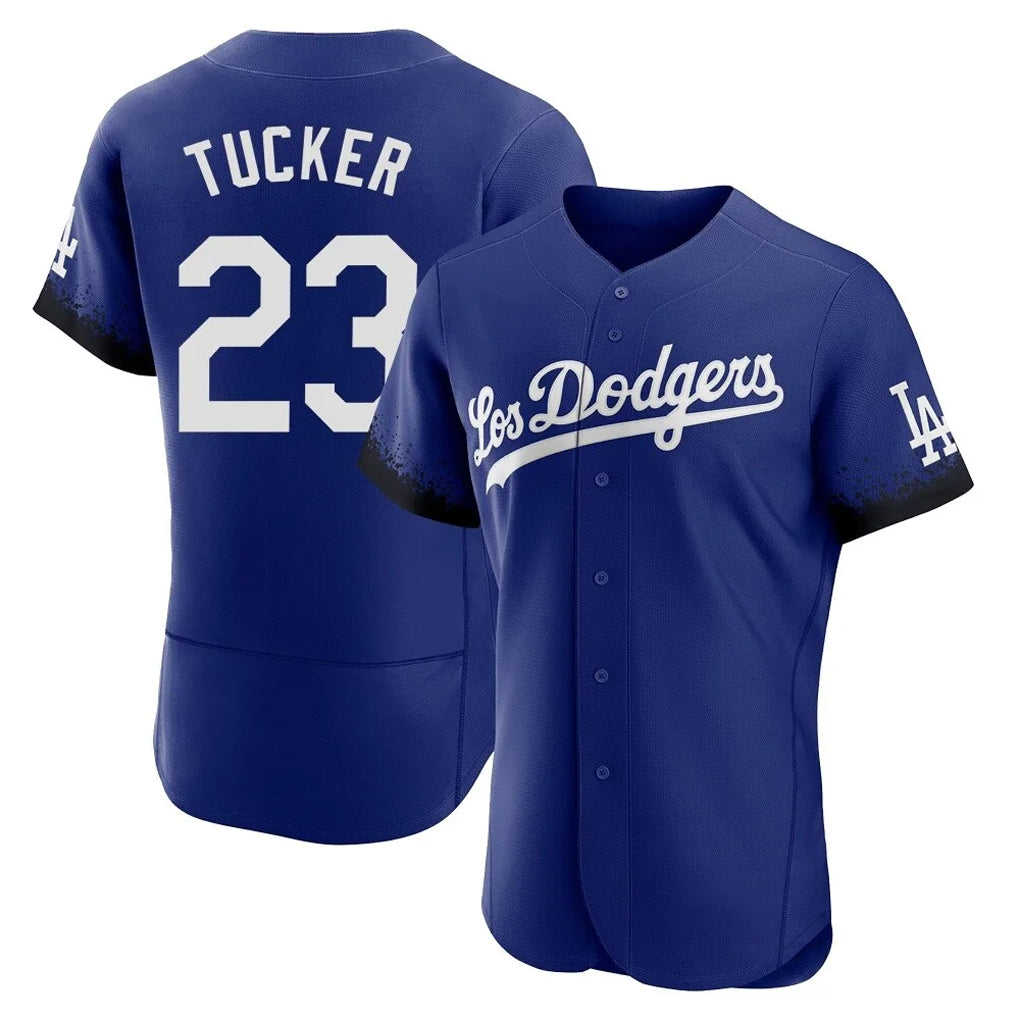 CAdoa LA.Dodgers #23 Kyle Tucker Player Royal City Connect Elite Home Stitched Jerseys