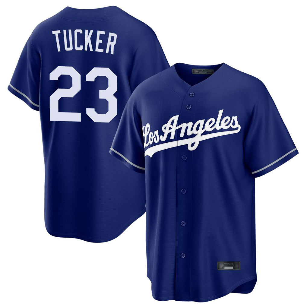 CAdoa LA.Dodgers #23 Kyle Tucker Player Royal Game Stitched Jerseys