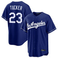 CAdoa LA.Dodgers #23 Kyle Tucker Player Royal Game Stitched Jerseys