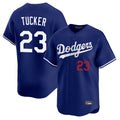CAdoa LA.Dodgers #23 Kyle Tucker Player Royal Limited Home Stitched Jerseys