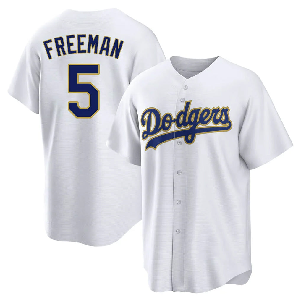 CAdoa LA.Dodgers #5 Freddie Freeman Player White 2026 Collection Stadium Game Stitched Jerseys