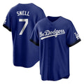 CAdoa LA.Dodgers #7 Blake Snell Player Royal City Connect Home Game Stitched Jerseys