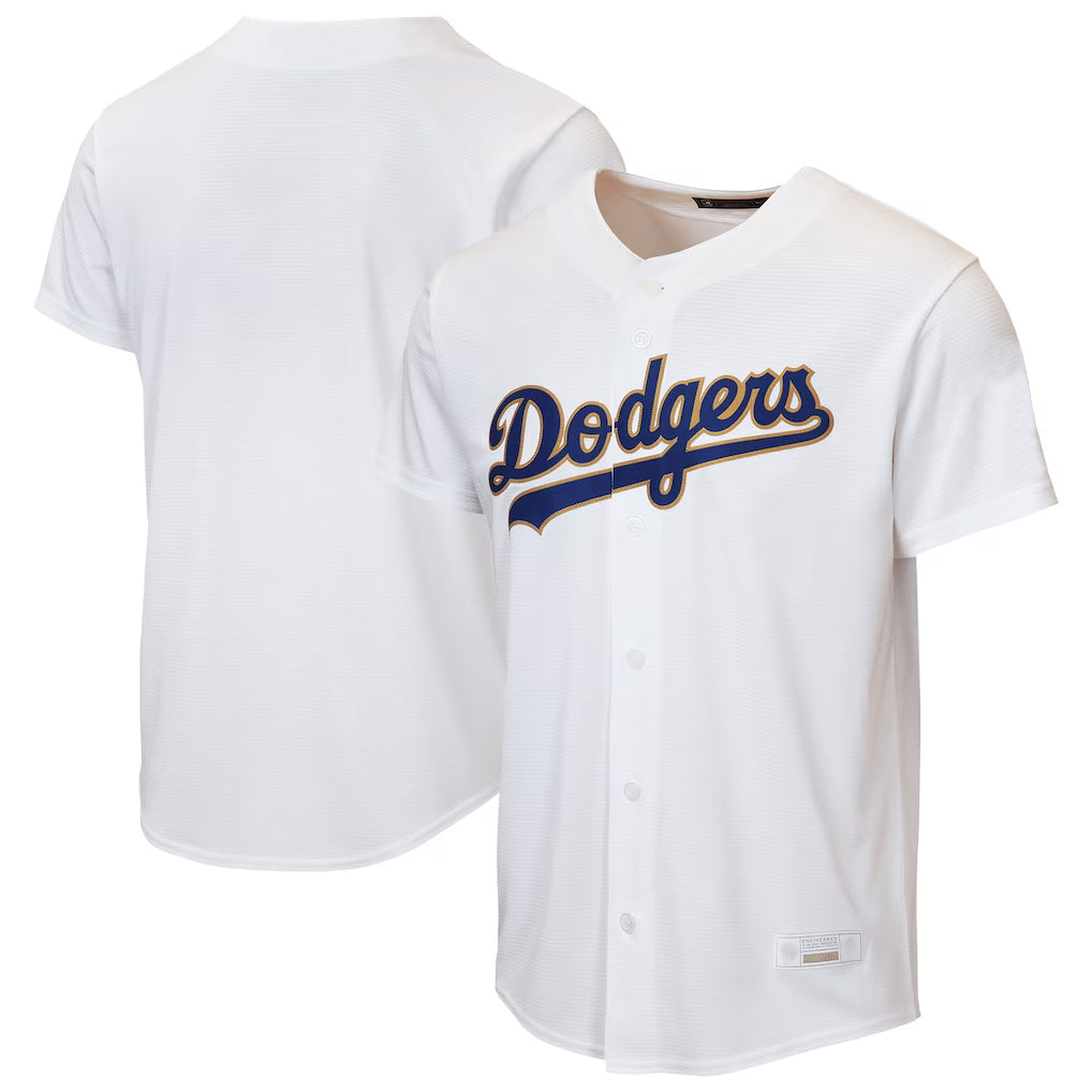 CAdoa LA.Dodgers Blank Player Gold White 2026 Collection Stadium Game Stitched Jerseys