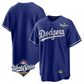 CAdoa LA.Dodgers Blank Player Royal Game Home World Series Stitched Jerseys