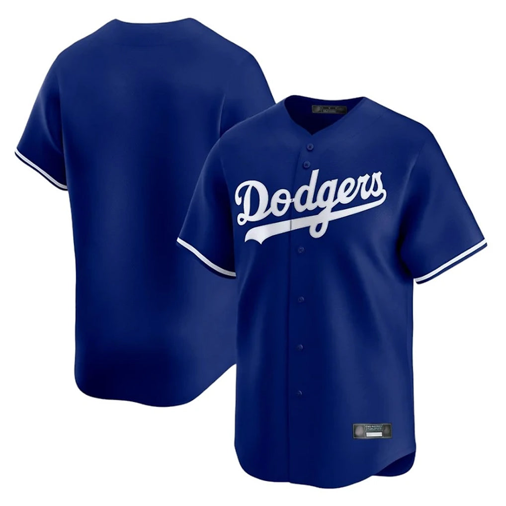 CAdoa LA.Dodgers Blank Player Royal Limited Home Stitched Jerseys