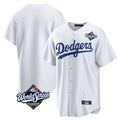 CAdoa LA.Dodgers Blank Player White Game Home World Series Stitched Jerseys