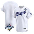 CAdoa LA.Dodgers Blank Player White Limited Home World Series Stitched Jerseys