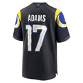 CAdoa LA.Rams #17 Davante Adams Player Midnight Blue Rivalries Collection Game Stitched Jerseys