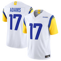CAdoa LA.Rams #17 Davante Adams Player White F.U.S.E. Limited Stitched Jerseys