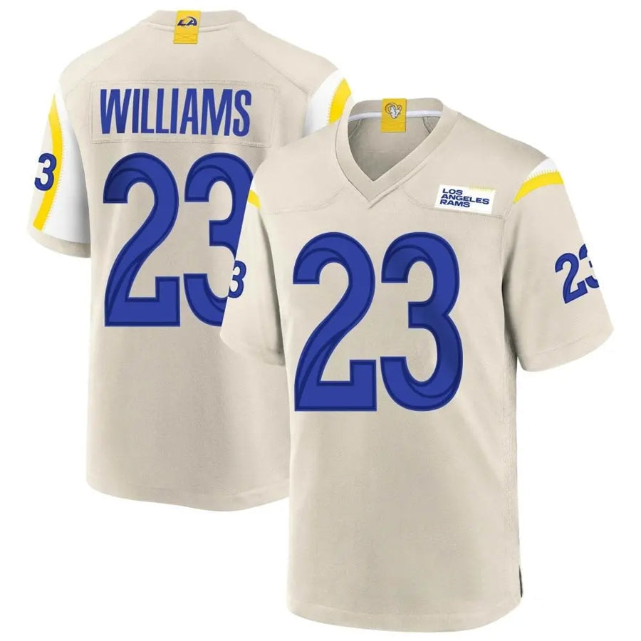 CAdoaLA.Rams #23 Kyren Williams Player Bone Replica Game Stitched Jerseys