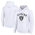 CAdoa LV.Raiders White LOGO Pullover Hoodies Home Game Blank Player Stitched Jerseys