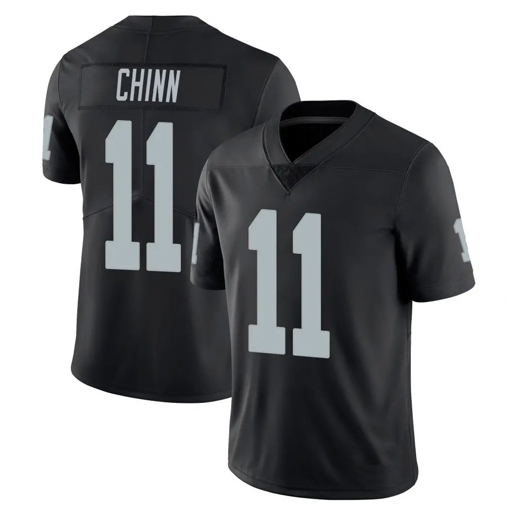CAdoa LV.Raiders #11 Jeremy Chinn Player Black Limited Vapor Untouchable Home Game Stitched Jerseys