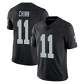 CAdoa LV.Raiders #11 Jeremy Chinn Player Black Limited Vapor Untouchable Home Game Stitched Jerseys