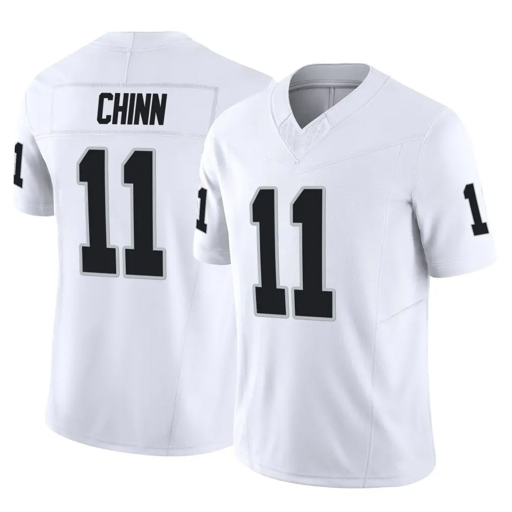 CAdoa LV.Raiders #11 Jeremy Chinn Player White Limited Vapor F.U.S.E. Home Game Stitched Jerseys