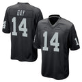 CAdoa LV.Raiders #14 Matt Gay Player Black Home Game Stitched Jerseys