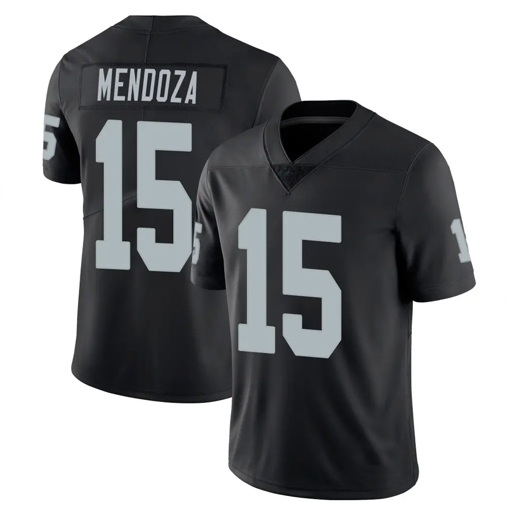 CAdoa LV.Raiders #15 Fernando Mendoza Player Black Limited Vapor Untouchable Home Game Stitched Jerseys