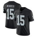 CAdoa LV.Raiders #15 Fernando Mendoza Player Black Limited Vapor Untouchable Home Game Stitched Jerseys