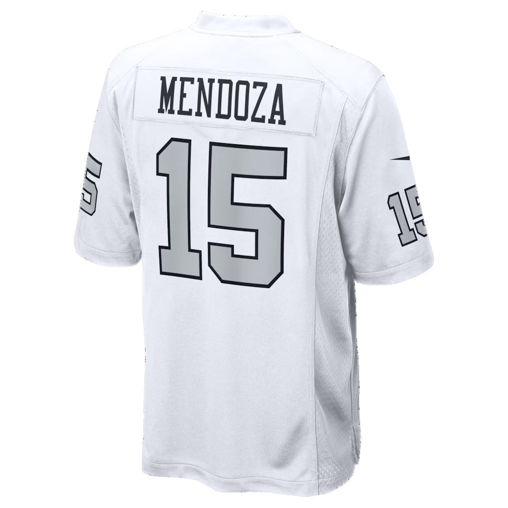 CAdoa LV.Raiders #15 Fernando Mendoza White Alternate Game Player Stitched Jerseys
