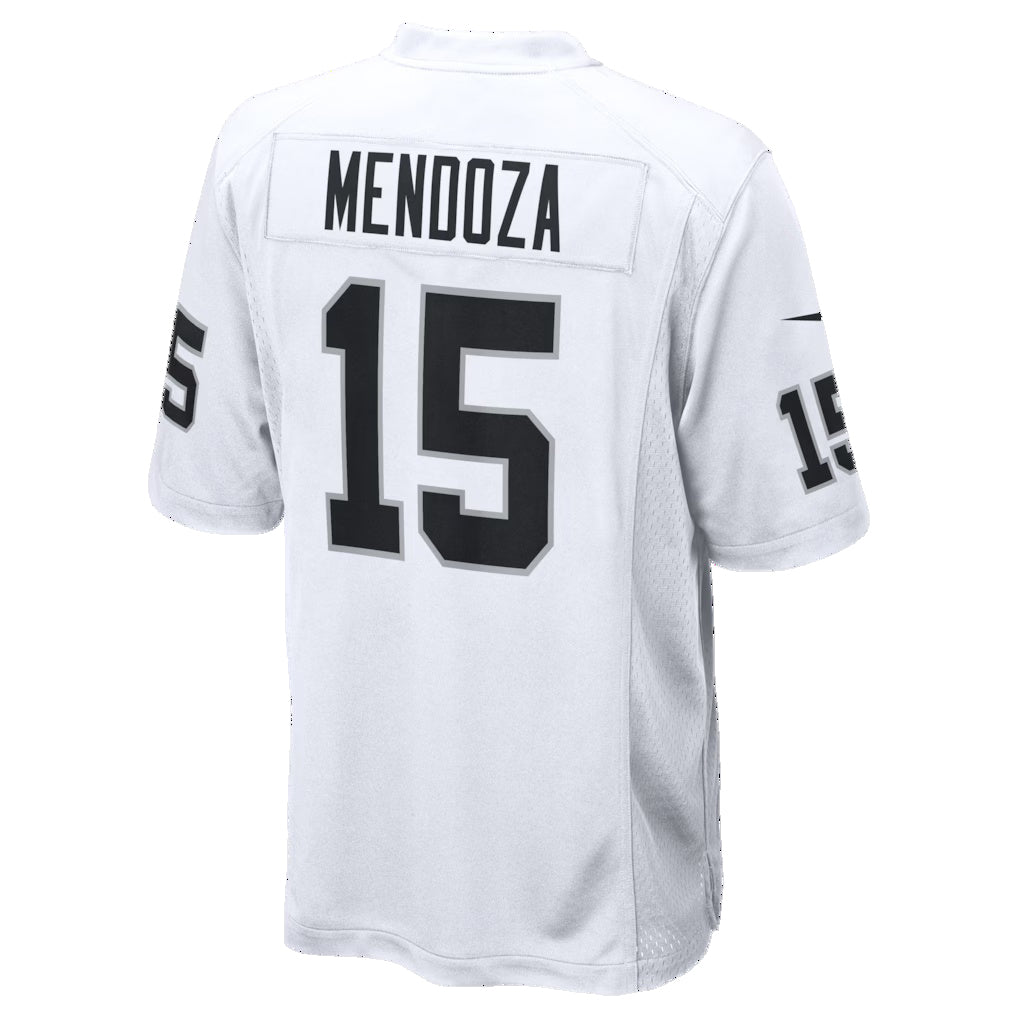 CAdoa LV.Raiders #15 Fernando Mendoza White Game Player Stitched Jerseys