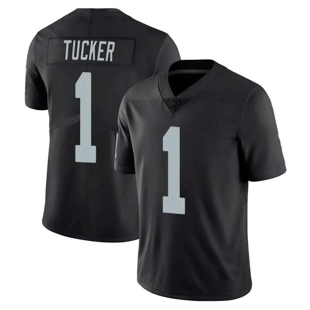 CAdoa LV.Raiders #1 Tre Tucker Player Black Limited Vapor Untouchable Home Game Stitched Jerseys