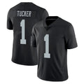 CAdoa LV.Raiders #1 Tre Tucker Player Black Limited Vapor Untouchable Home Game Stitched Jerseys