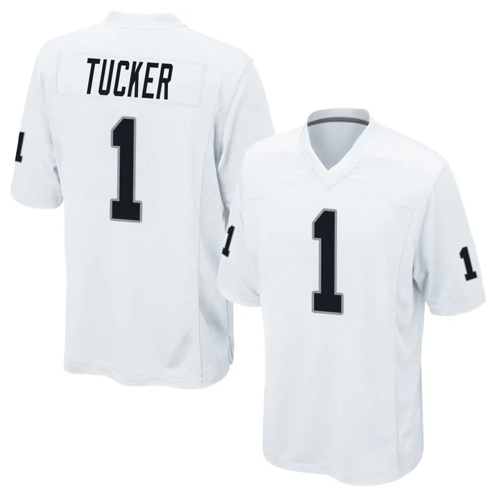 CAdoa LV.Raiders #1 Tre Tucker Player White Home Game Stitched Jerseys