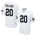 CAdoa LV.Raiders #20 Isaiah Pola-Mao Player White Home Game Stitched Jerseys