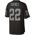 CAdoa LV.Raiders #22 Mike Haynes Mitchell & Ness Black Legacy Replica Jersey