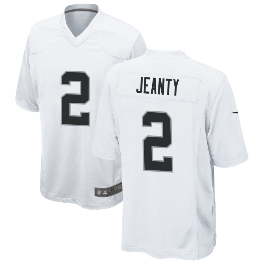 CAdoa LV.Raiders #2 Ashton Jeanty Player White Game Stitched Jerseys