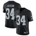 CAdoa LV.Raiders #34 Bo Jackson Player Black Vapor Limited Stitched Jerseys