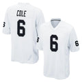CAdoa LV.Raiders #6 A.J. Cole Player White Home Game Stitched Jerseys