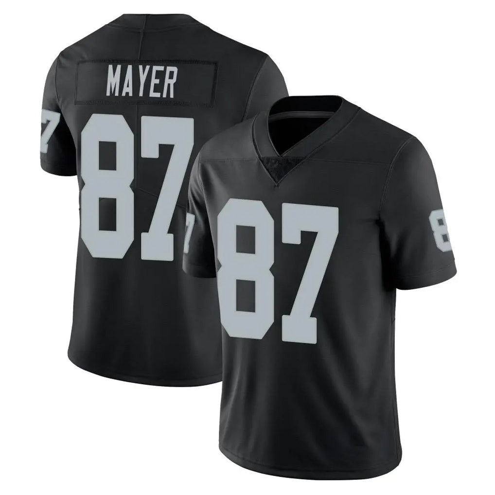 CAdoa LV.Raiders #87 Michael Mayer Player Black Limited Vapor Untouchable Home Game Stitched Jerseys