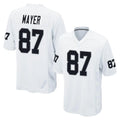 CAdoa LV.Raiders #87 Michael Mayer Player White Home Game Stitched Jerseys