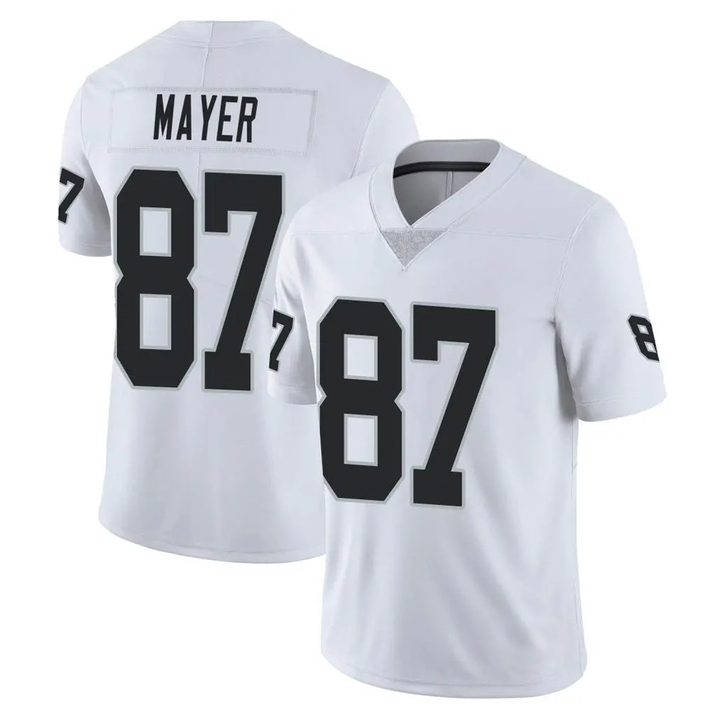 CAdoa LV.Raiders #87 Michael Mayer Player White Limited Vapor Untouchable Home Game Stitched Jerseys
