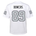 CAdoa LV.Raiders #89 Brock Bowers Player White Alternate Game Stitched Jerseys
