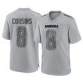CAdoa LV.Raiders #8 Kirk Cousins Player Gray Atmosphere Fashion Limited Game Stitched Jerseys