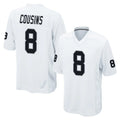 CAdoa LV.Raiders #8 Kirk Cousins Player White Home Game Stitched Jerseys