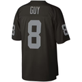 CAdoa LV.Raiders #8 Ray Guy Mitchell & Ness Black Legacy Replica Jersey