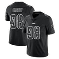 CAdoa LV.Raiders #98 Maxx Crosby Player Black Limited Black Impact Home Game Stitched Jerseys