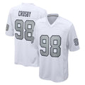 CAdoa LV.Raiders #98 Maxx Crosby Player White Alternate Home Game Stitched Jerseys