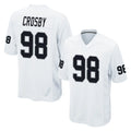 CAdoa LV.Raiders #98 Maxx Crosby Player White Home Game Stitched Jerseys